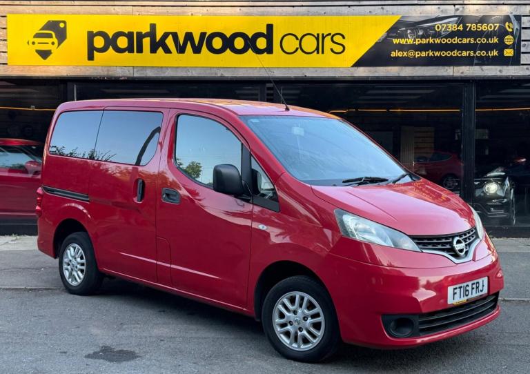 2016 Nissan NV200 1.5 dci 90 Acenta 5dr [7 Seat] MPV DIESEL Manual