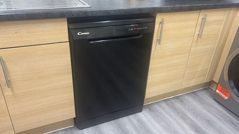 Candy Black Dishwasher – Good Condition