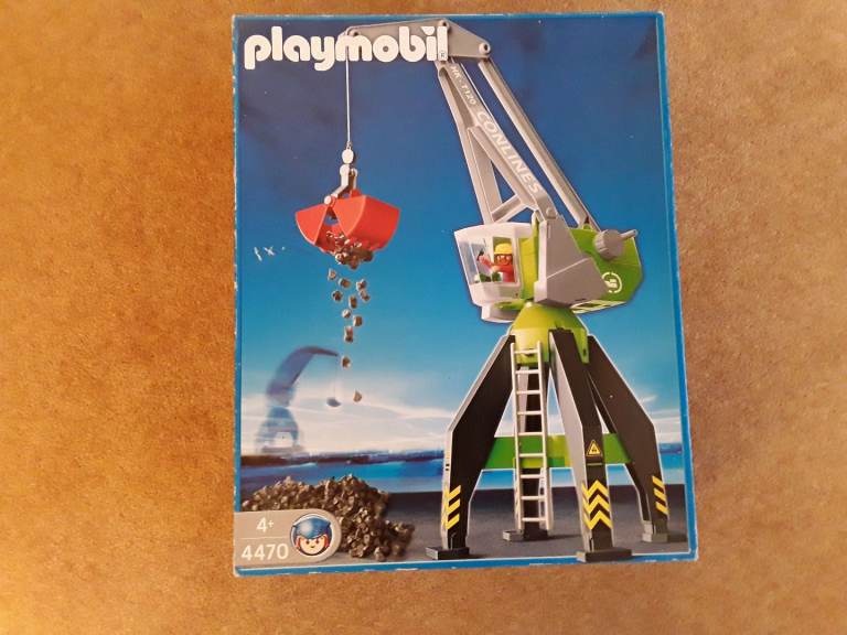 Playmobil harbour crane 4470 NEW PRICE