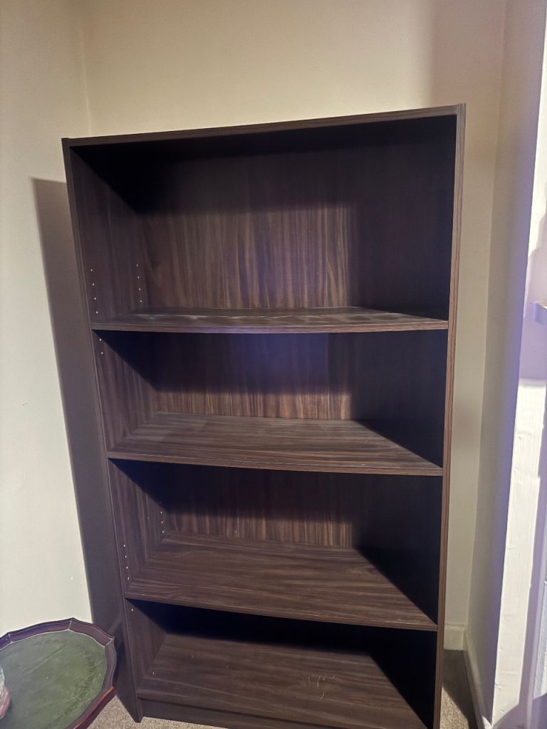 Dark Brown Bookcase