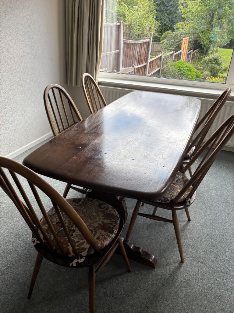Ercol dining table 