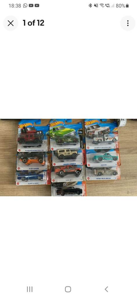 Hot Wheels 4x4 & Pickup Truck Bundle (Set of 10) - Jeep, Land Rover, Chevy -BNIB