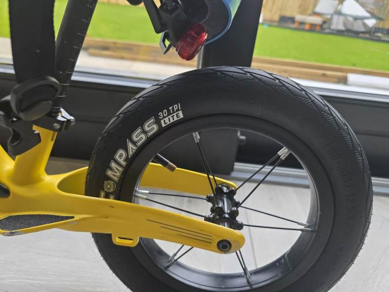 image for Hornit AIRO 12" Balance Bike - Hammer Yellow