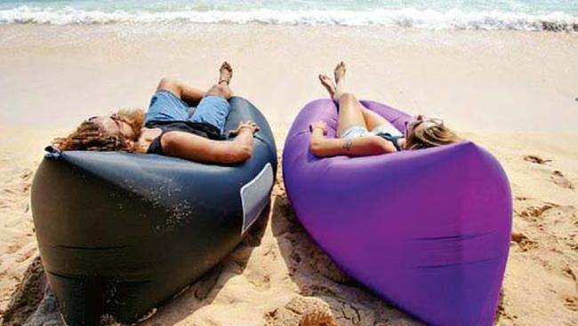 Inflatable sofa bed £5. Each