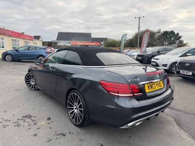 2013 Mercedes-Benz E Class E250 CDI AMG Sport 2dr 7G-Tronic CONVERTIBLE DIESEL Automatic