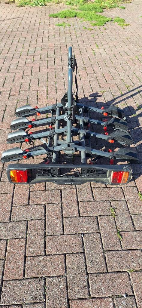 Halfords Exodus 4 Bike Rack for Car Tow Bar – Good Condition