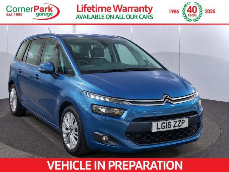 2016 Citroen C4 Picasso 1.2 PureTech VTR+ MPV 5dr Petrol Manual Euro 6 (s/s) (130 ps) MPV Petrol ...