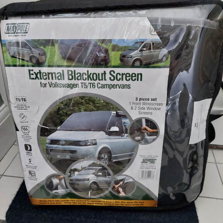 Maypole external blackout screen for VW T5/T6