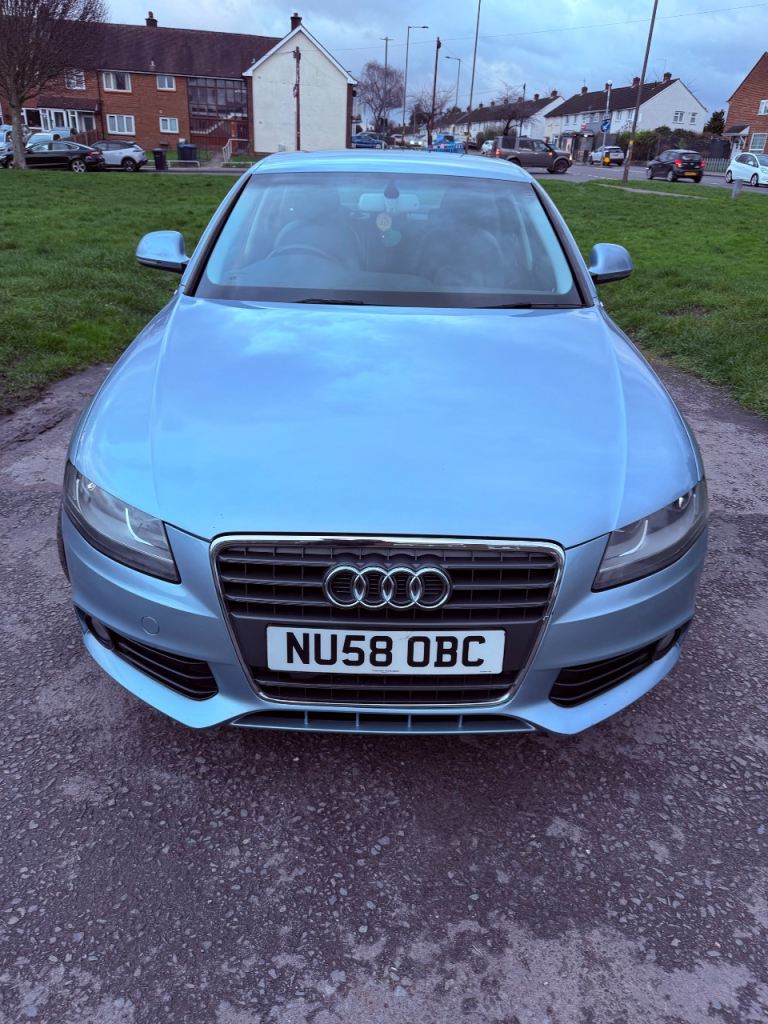 Audi, A4, Saloon, 2008, Semi-Auto, 1968 (cc), 4 doors