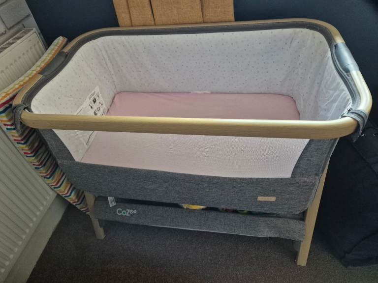 Tutti Bambini CoZee bedside crib.