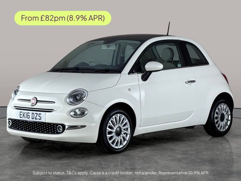2016 Fiat 500 1.2 Lounge 3dr HATCHBACK PETROL Manual