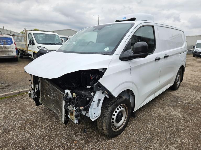 2025 Ford Transit Custom Temperature Controlled Fridge Van Damaged Salvage