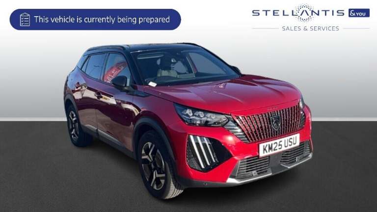 2025 Peugeot 2008 1.2 HYBRID GT SUV 5dr Petrol Hybrid e-DSC6 Euro 6 (s/s) (136 ps) SUV Hybrid Aut...