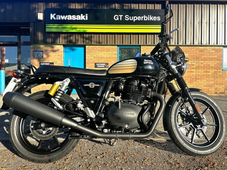 2024 Royal Enfield Motorcycle Interceptor 650 ABS Black 
