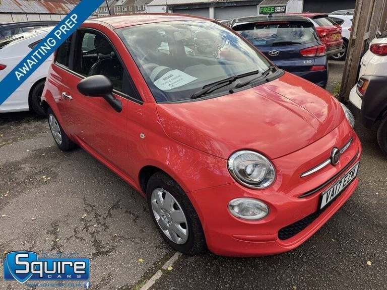 2017 Fiat 500 1.2 Pop 3dr HATCHBACK PETROL Manual