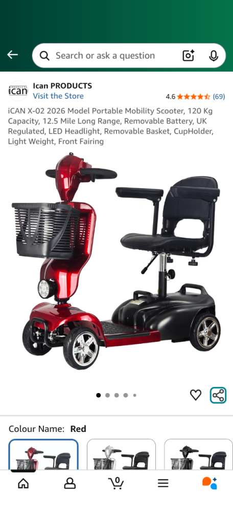 New Mobility Scooter