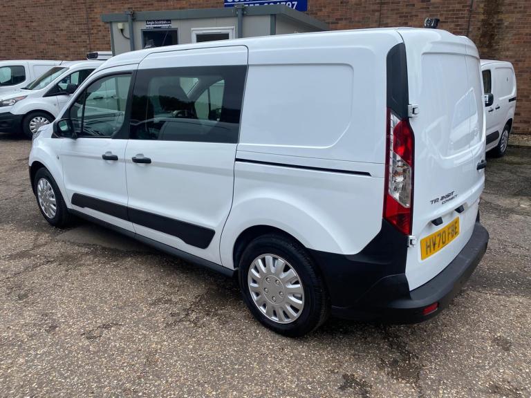 2020 70 Reg Ford Transit Connect LWB Crew Van 1.5TDCi Euro6 Air Con Plus VAT 