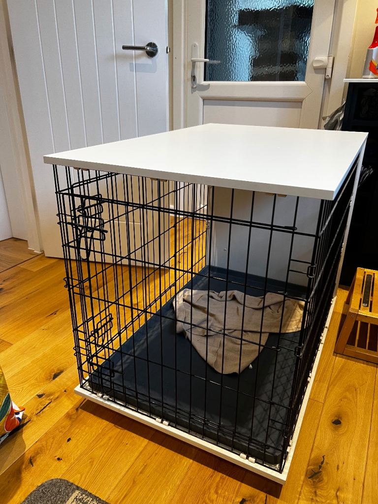 image for FIDO STUDIO 36 - DOG CRATE AND COFFEE TABLE (tray included)  36”