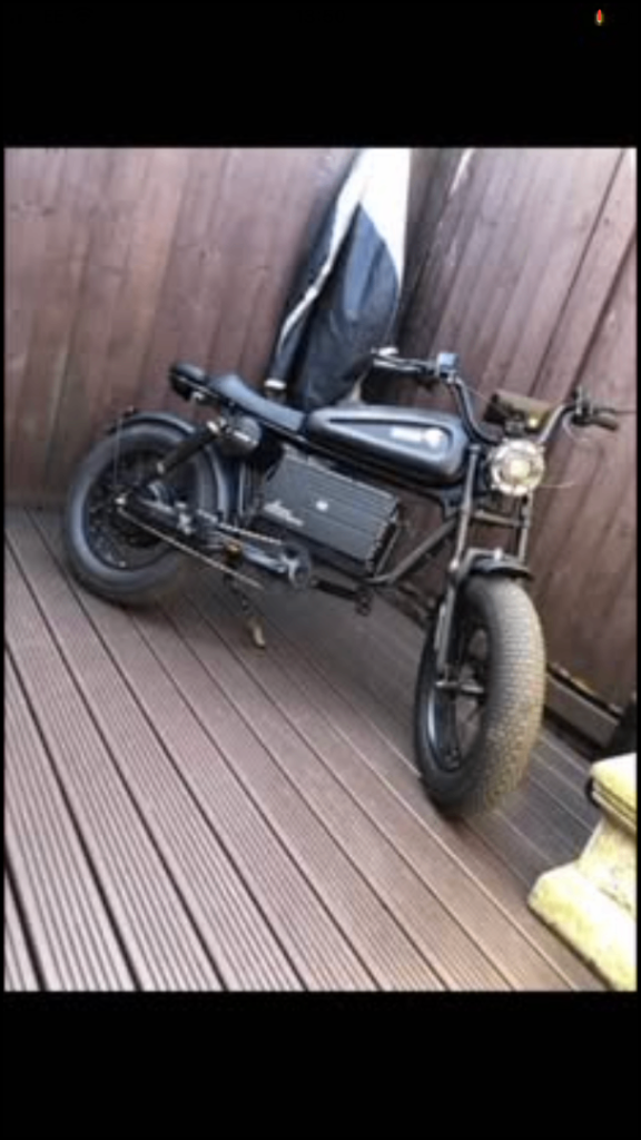 Warrior electric bike 