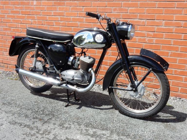 BSA Bantam D14B 173cc 1968 Matching Numbers