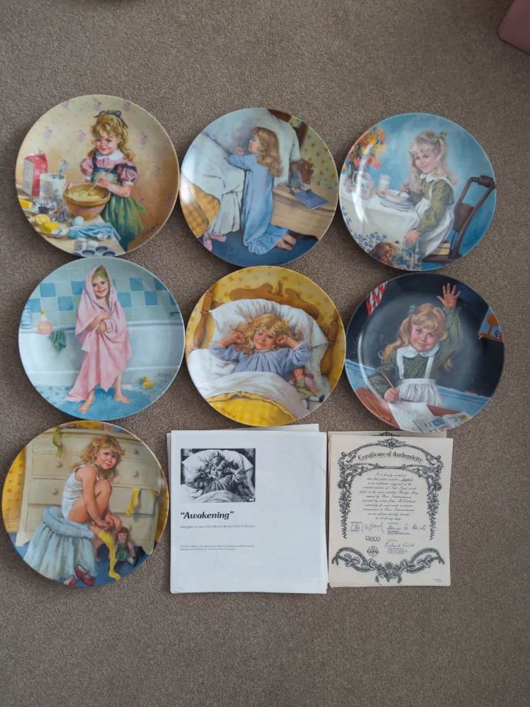 Becky's  Day plates