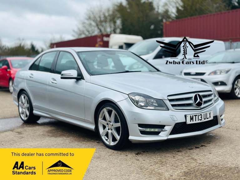 2013 Mercedes-Benz C Class 1.6 C180 BlueEfficiency AMG Sport G-Tronic+ Euro 5 (s/s) 4dr SALOON Pe...