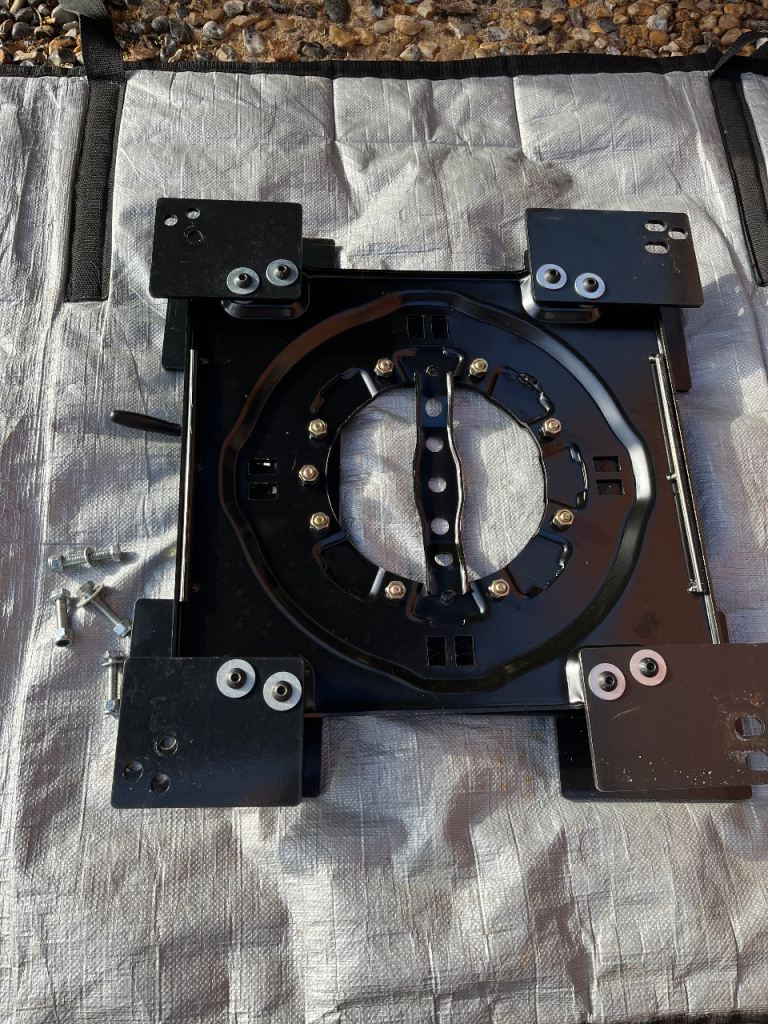 VW T5 single seat swivel plate