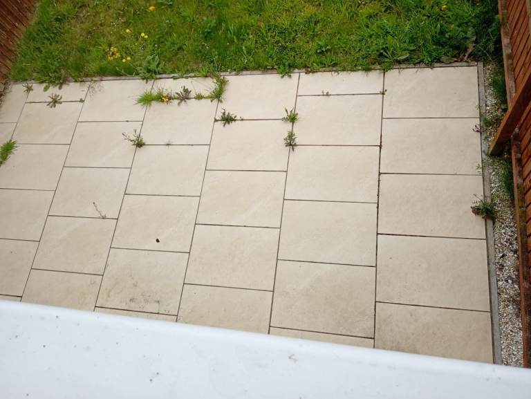 Porcelain Paving Slabs - Good Condition