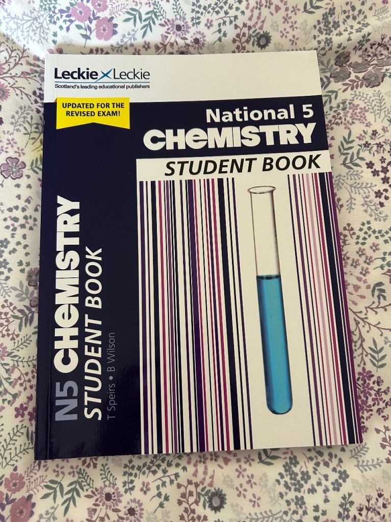 National 5 Chemistry Student Book - Leckie & Leckie