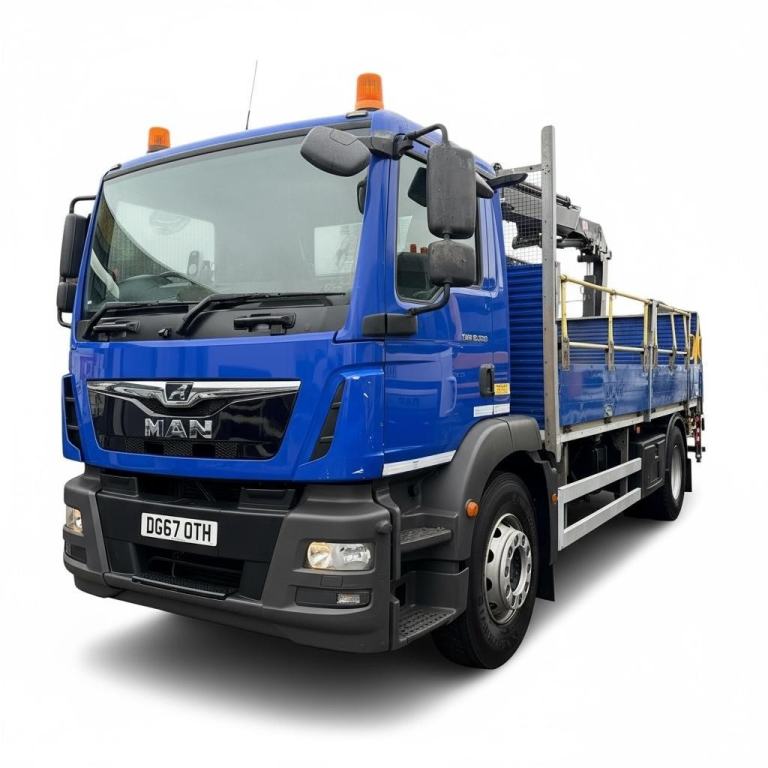 2017 MAN TGM 18-250 Dropside Crane 