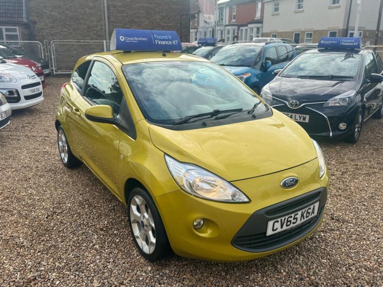 2015 Ford Ka 1.2 Zetec Euro 5 (s/s) 3dr HATCHBACK Petrol Manual