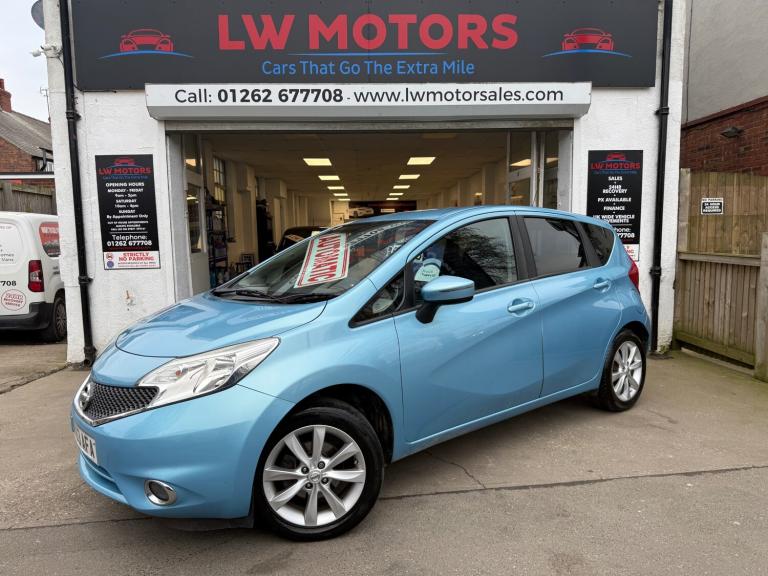 2014 Nissan Note 1.2 DiG-S Acenta 5dr Auto MPV Petrol Automatic