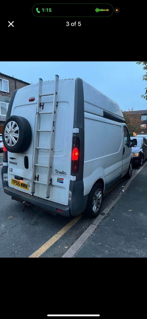 Renault Campervan, TRAFIC, Panel Van, 2005, Manual, 1870 (cc)