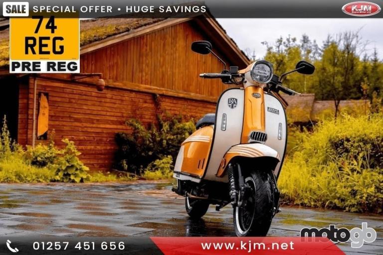 Royal Alloy GP 300cc ABS LC Modern Classic Retro Automatic Scooter For Sale