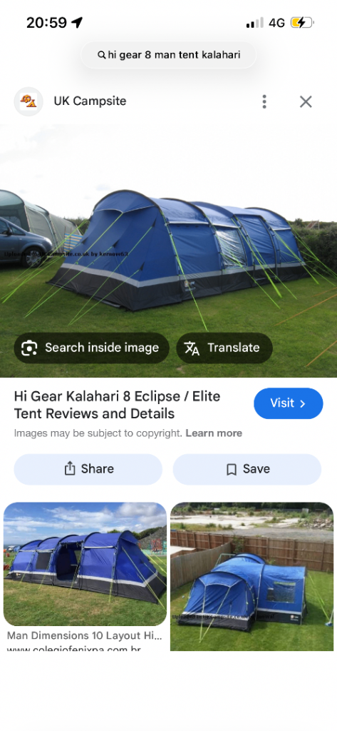 8 man tent