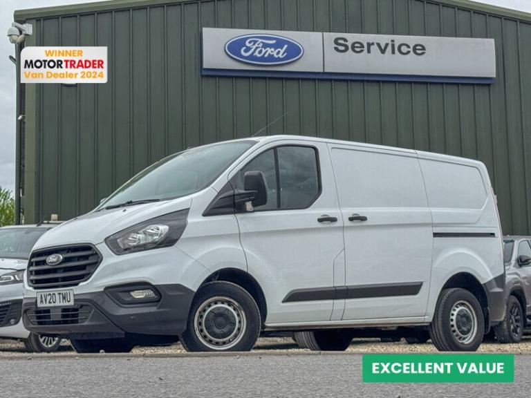 2020 Ford Transit Custom SWB L1H1 [SOLD MM] Low Roof Leader 280 Air Con Sensors EURO 6 Panel Van ...