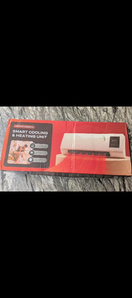 Smart Cooling and Heating Unit - with remote. 