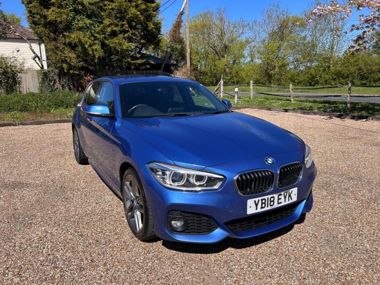 2018 BMW 1 Series 118d M Sport 5dr [Nav/Servotronic] Step Auto HATCHBACK DIESEL Automatic