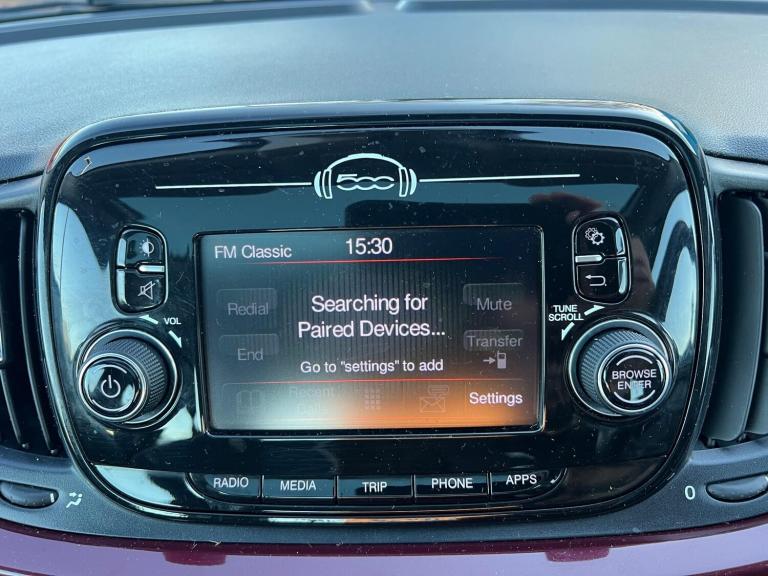 2018 Fiat 500 1.2 Lounge Euro 6 (s/s) 3dr HATCHBACK Petrol Manual