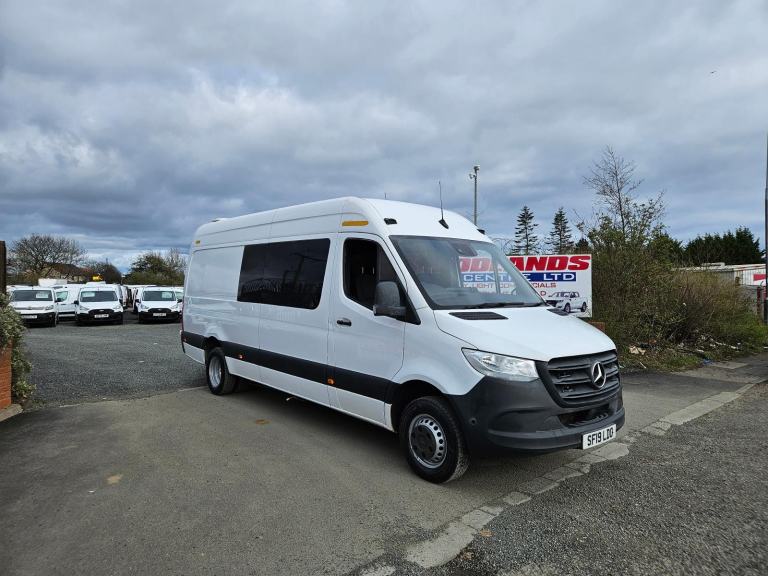 2019 ON 19 PLATE MERCEDES BENZ SPRINTER 516CDI LWB CREW VAN ULEZ FREE ZONE