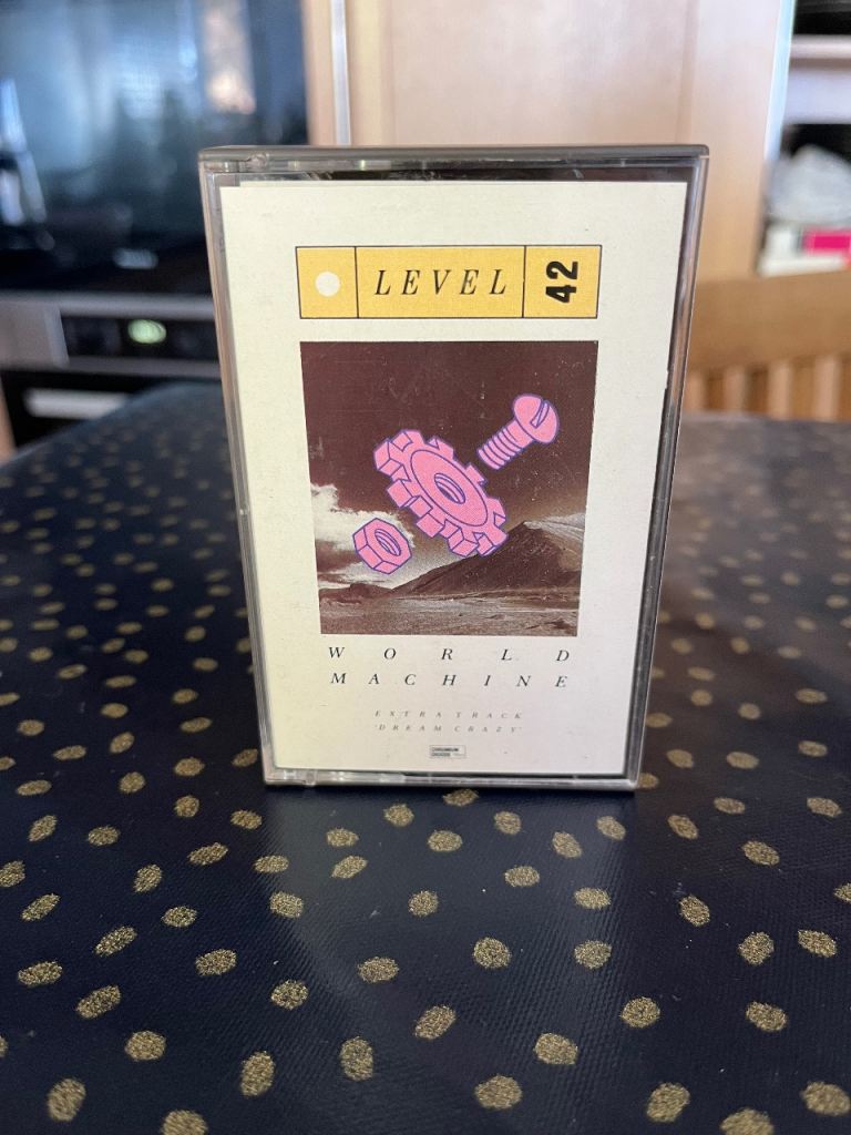 Level 42 'World Machine' Music Cassette Tape