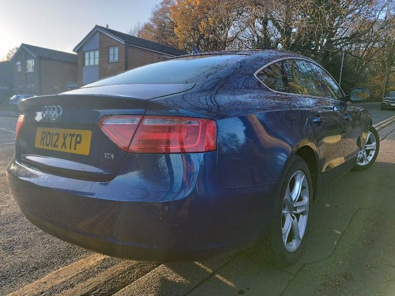 Audi A5 Sportback 2.0 TDI 2012 Manual only £35 Tax Euro 5 Hatchback Diesel MOT