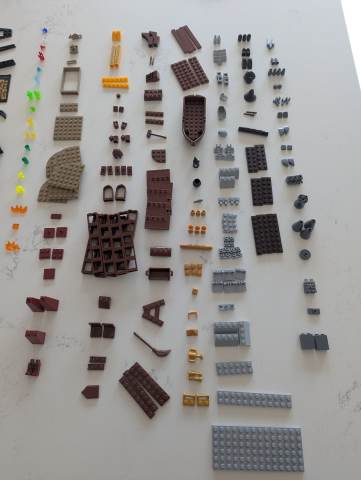LEGO Harry Potter Hogwarts Great Hall 75954 – Complete Set with