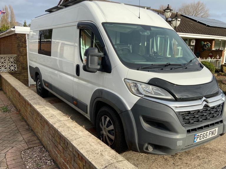 Citroen relay 2.2 HDi H2 Van 130ps Enterprise full camper 2 berth.solar.shower.