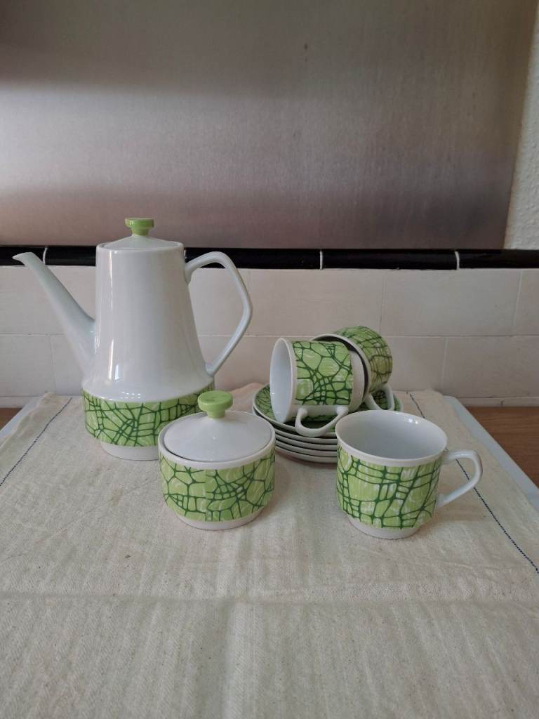 Vintage Coffee Pot plus part of service