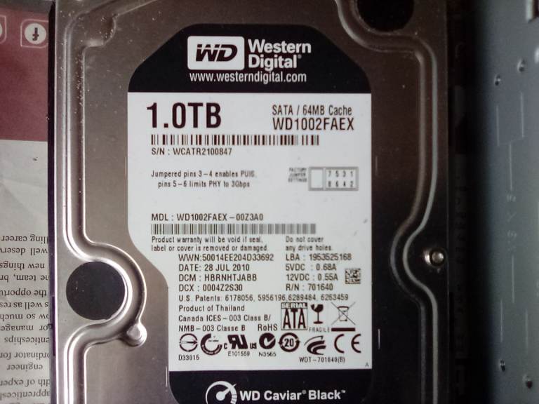 HARD DRIVES AND ASUS BLUE-RAY DISC REWRITER - OFFERS? 