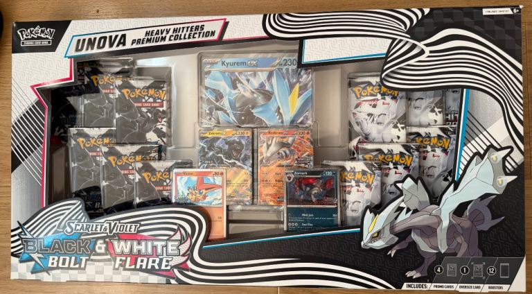 Pokemon TCG COSTCO EXCLUSIVE UNOVA Heavy Hitters Premium Collection