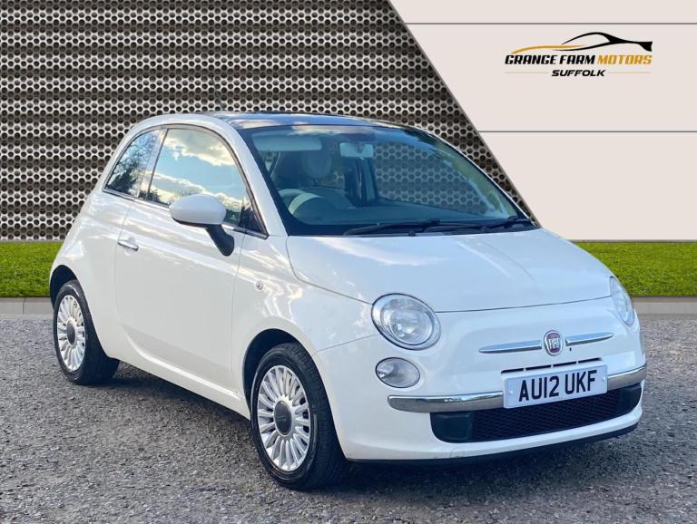 2012 Fiat 500 1.2 Lounge Hatchback 3dr Petrol Manual Euro 5 (s/s) (69 bhp) Hatchback Petrol Manual