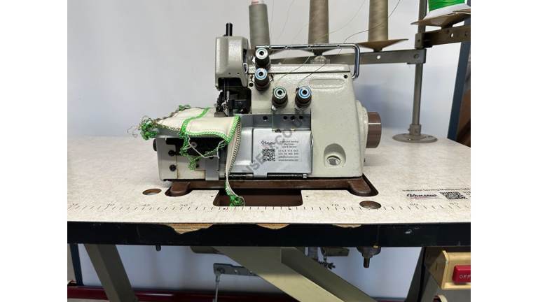  Brother MA4-B551 Industrial Overlock Sewing Machine | 5-Thread Heavy Duty Upholstery