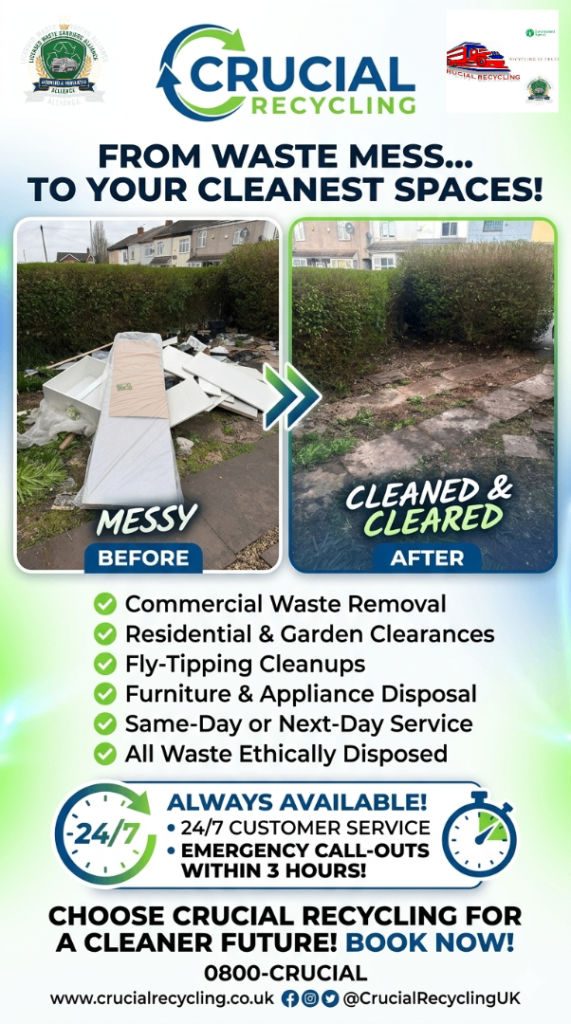 Same-Day House Clearances Rubbish Collections/Junk/Trash /Garden/Shed/Waste Disposal